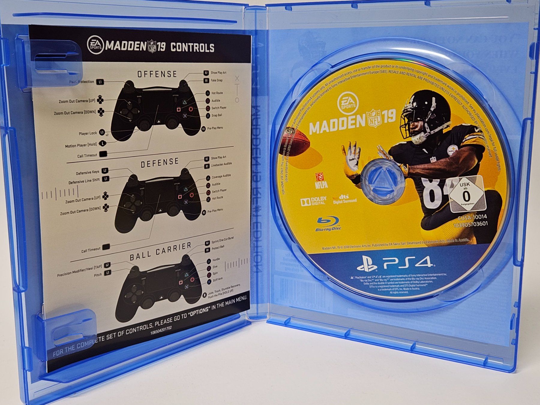 Sony Giochi: PS4 Madden NFL 19 / Playstation 4 / #WT18 – Usato da Oberdorf BL venduto da BaldenEagle 1