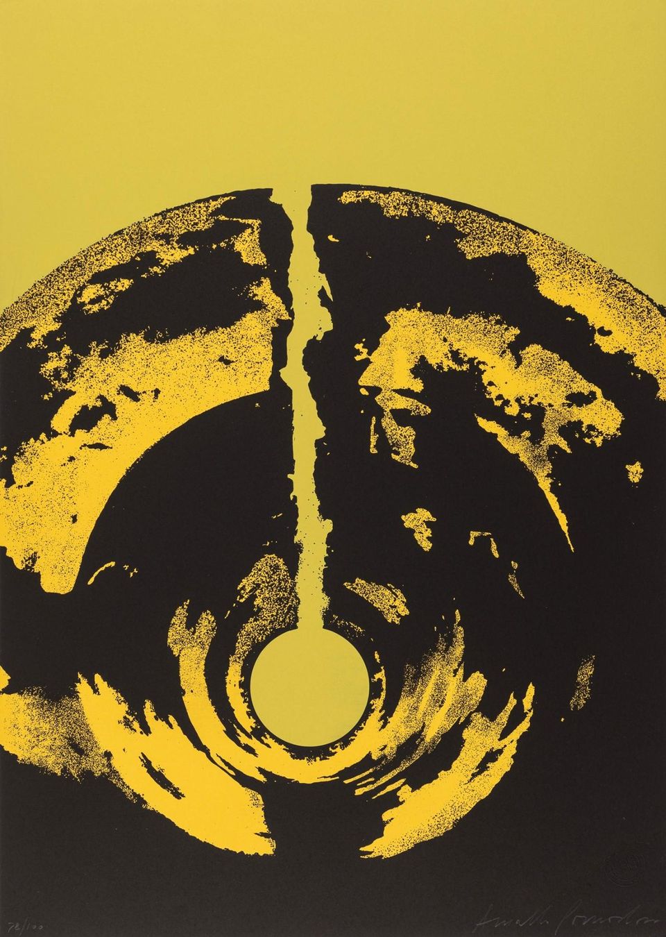 Grafica & Litografie: Arnaldo Pomodoro signed silk-screen / sérigraphie – Usato da Morges venduto da 4WLS
