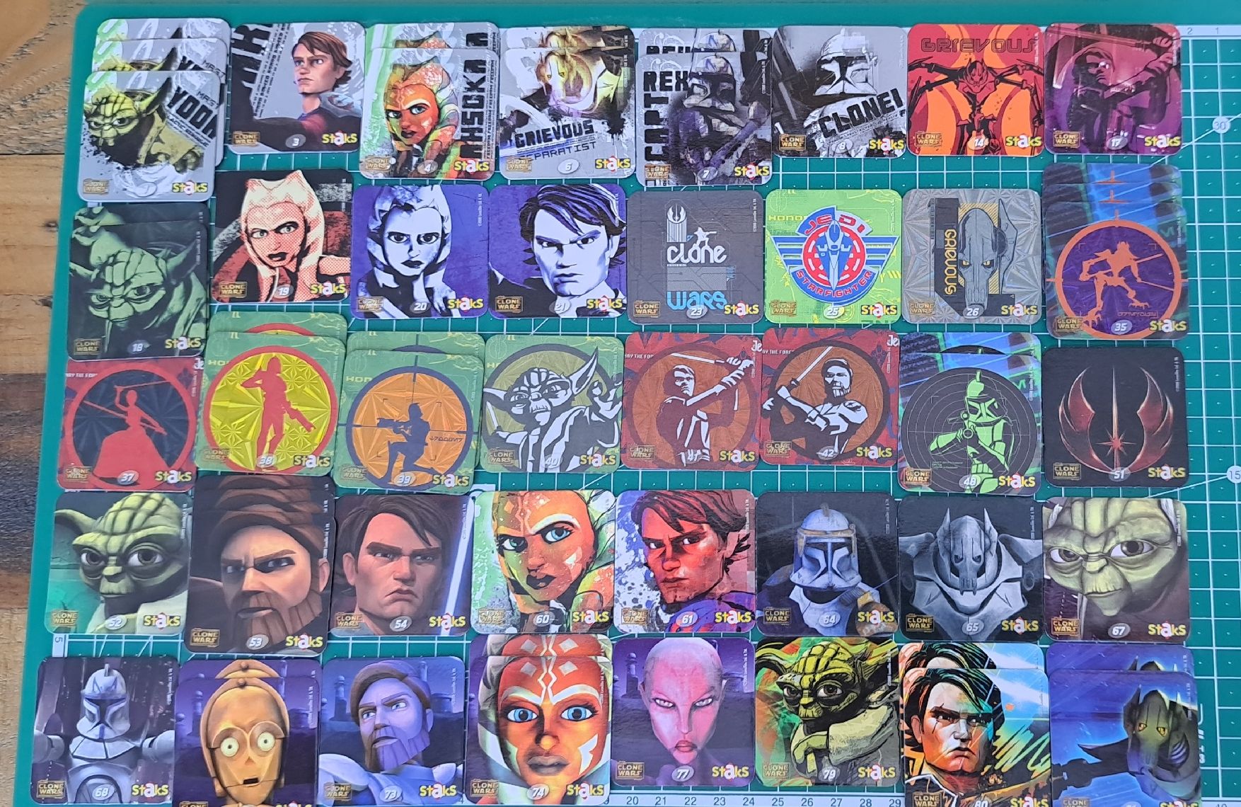 Star Wars Sammelbilder & Trading cards: Star Wars | Clone Wars | 113 Stück Staks Panini – Neu (gemäss Beschreibung) aus Reiden von Zizki