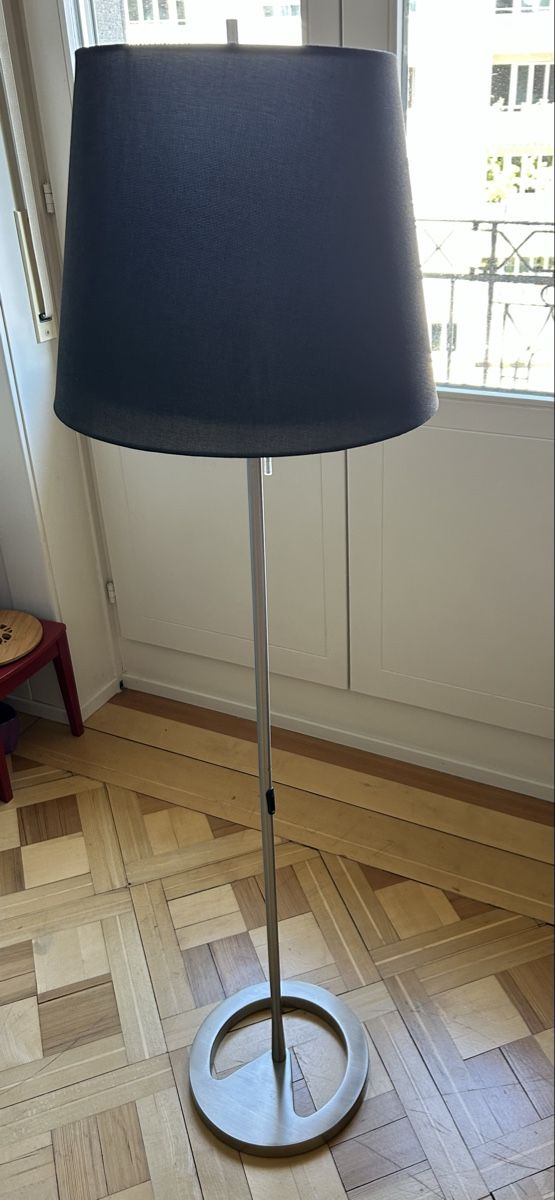 Ikea Lampade: IKEA Floor Lamp Black Shade without Cable – Difettoso da Zürich venduto da Sophie0569