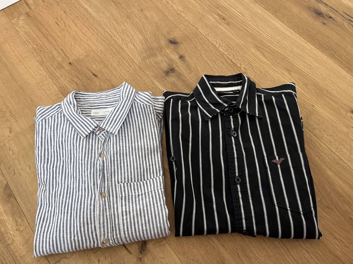 Zara Camicie, T-shirt & Polo: Hemden zwei Gr. 152 und 164 – Usato da Rudolfstetten venduto da Stern042