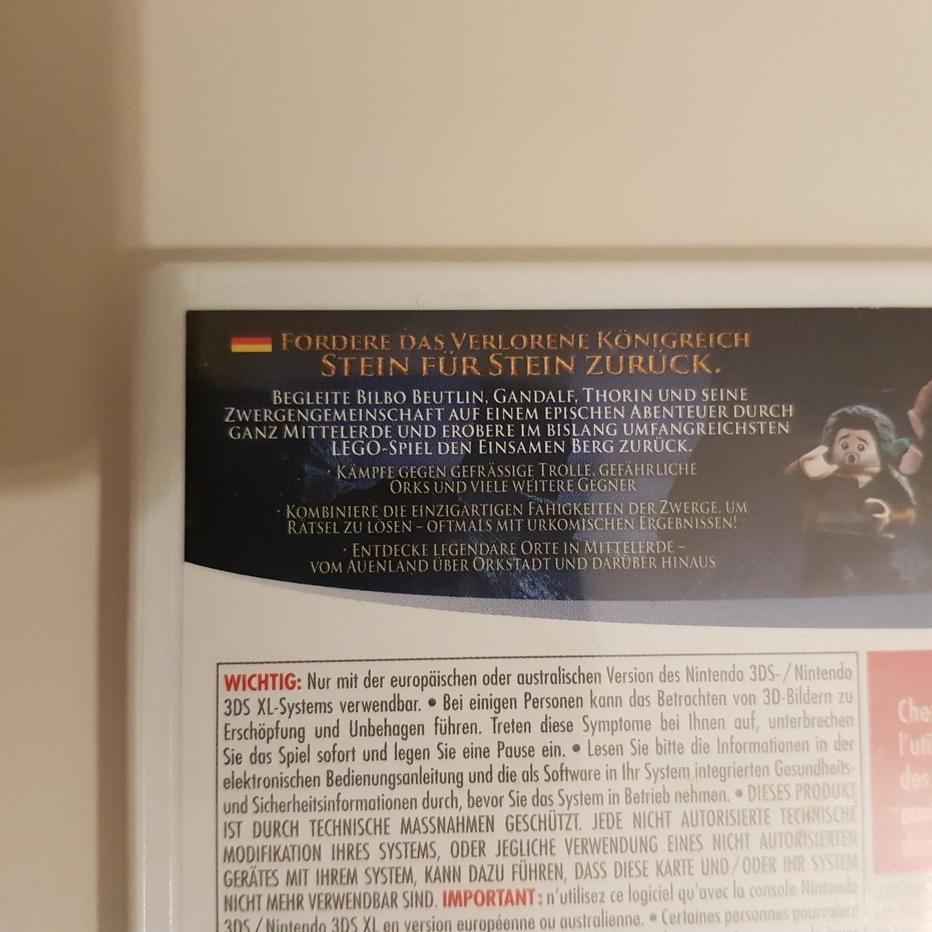 Nintendo Giochi: LEGO Der Hobbit /3DS – Usato da Münchenstein venduto da 2DGames 2