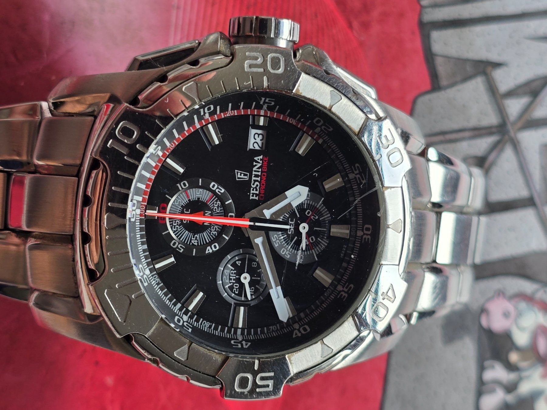 Festina Orologi: 555 Festina Chronograph Jumbo – Usato da Muri AG venduto da Corredor 3
