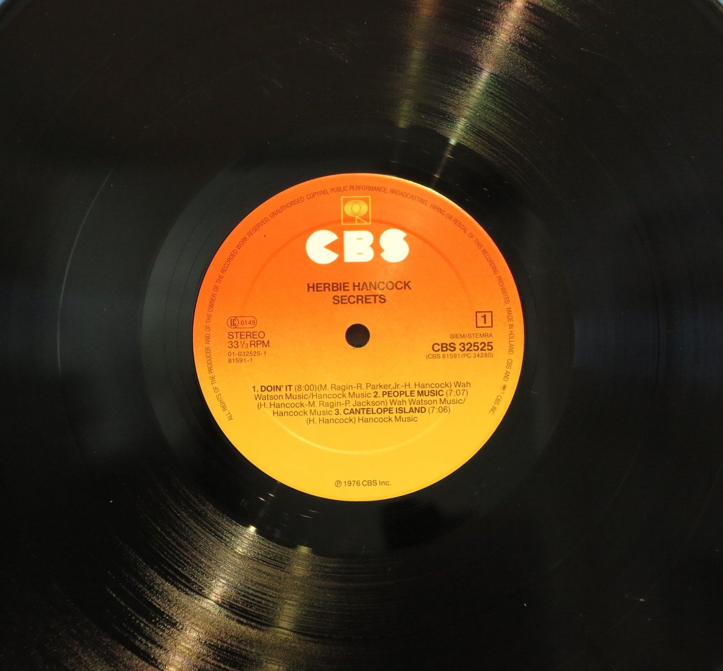 Schallplatten: Herbie Hancock - Secrets / LP – Gebraucht aus Zürich von Naim60 2