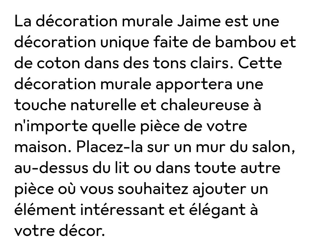 Bloomingville Toutes les décorations: Éventail mural bloomingville  – D'occasion à La Tour-de-Trême par Coco06 5