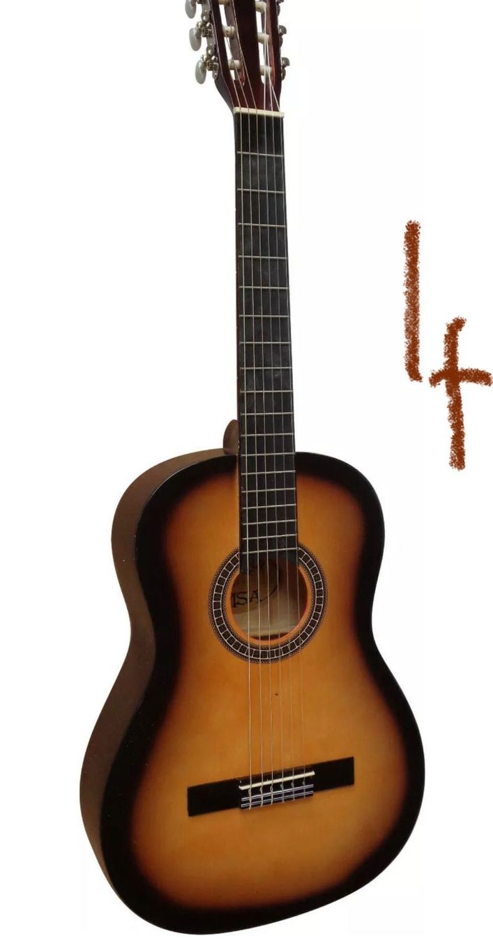 Strumenti musicali: +3/4 KONZERTGITARRE SET STIMMGERÄT TASCHE – Nuovo e nell'imballaggio originale da Amriswil venduto da JaJa-Express 4