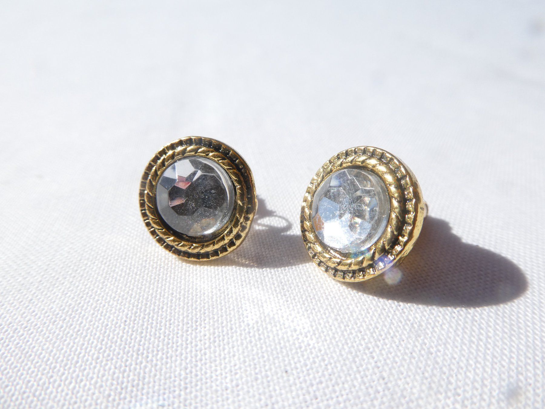 Orecchini pendenti & Orecchini a lobo: Ohrstecker mit Zirkonia, Modeschmuck / NEU – Nuovo (secondo la descrizione) da Gattikon venduto da kaandooh 1