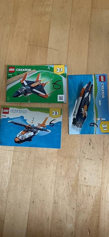 Kit di costruzioni: Lego Creator 3 in 1 "Überschalljet" – Usato da Männedorf venduto da livingdream