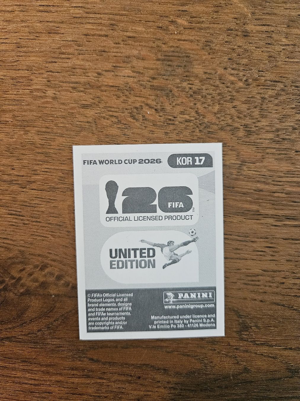 Panini Carte collezionabili: Panini Sticker WM 2026 - KOR 17 – Nuovo (secondo la descrizione) da Reinach BL venduto da BaselStar 1