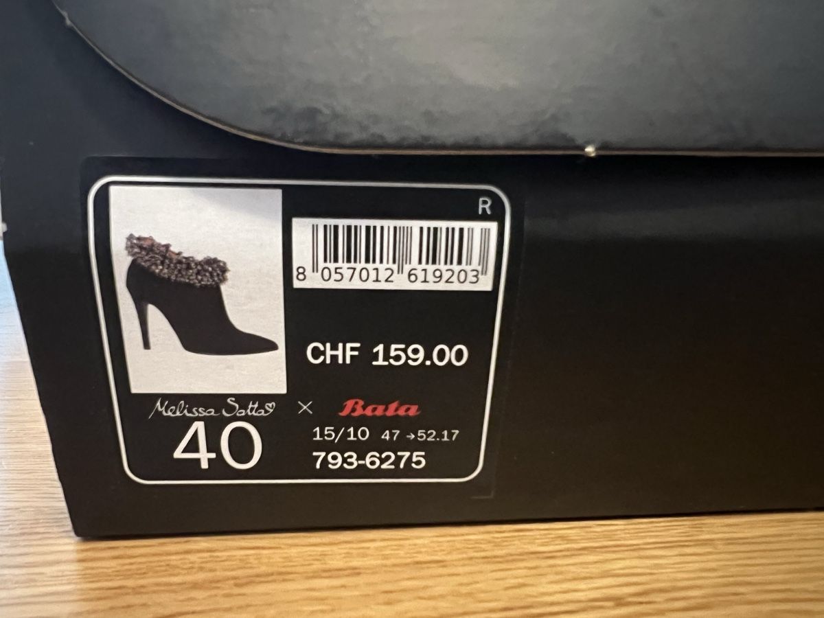 Scarpe da donna: Melissa Satta x Bata – Nuovo e nell'imballaggio originale da Trimbach venduto da bonehd 5