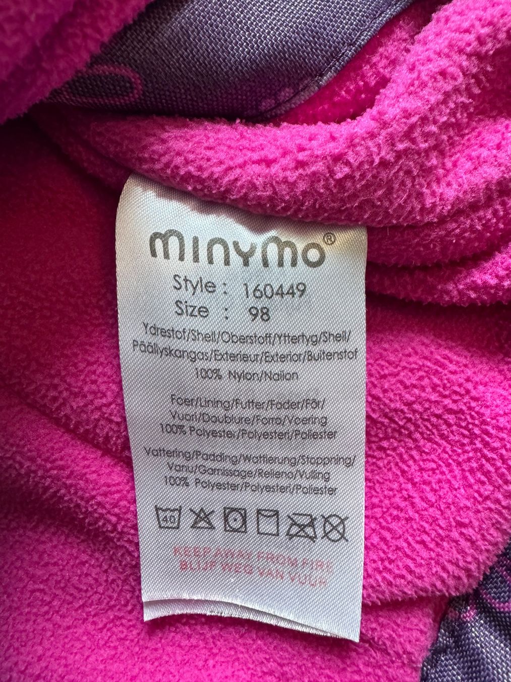 Giacche & Cappotti: Winterjacke Minymo Gr. 98 – Usato da Rapperswil BE venduto da NickiEdge 4