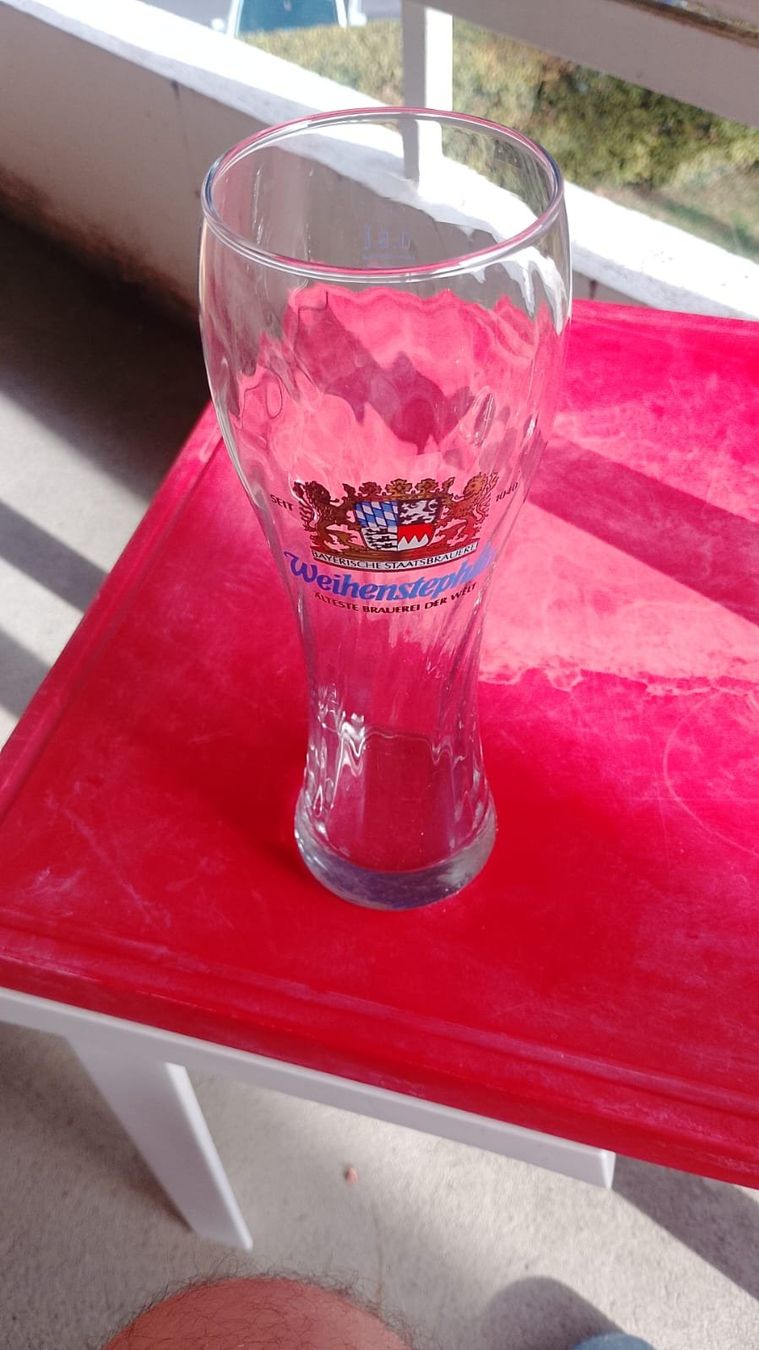 Erdinger Gläser: 3 Erdinger Weissbier, 1 Weihenstephan – Gebraucht aus Yverdon von DerStorchUndDieBiene 3