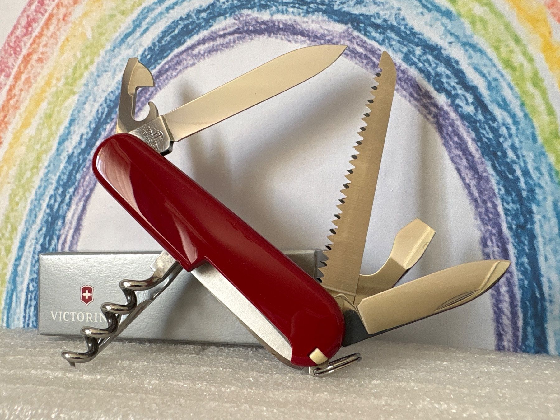 Victorinox Coltelli tascabile: VICTORINOX - Camper - Sackmesser – Usato da Andwil SG venduto da Rainboli 1