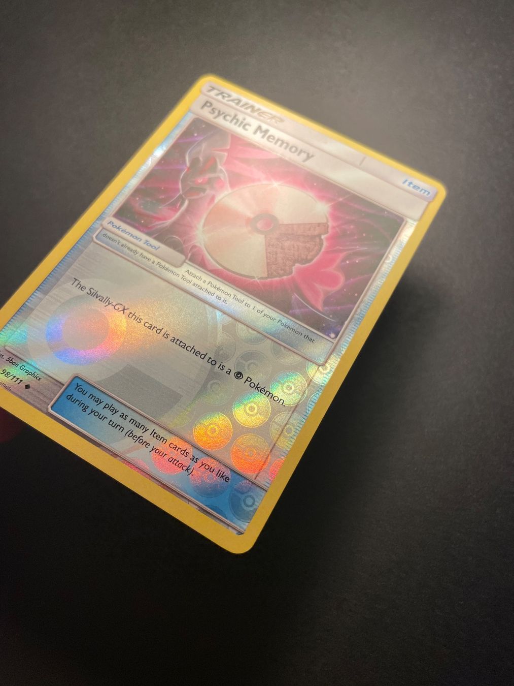 Pokémon Carte collezionabili: Psychic Memory 98/111 Crimson Invasion Reverse Holo – Usato da Zürich venduto da pokemon_cards 1