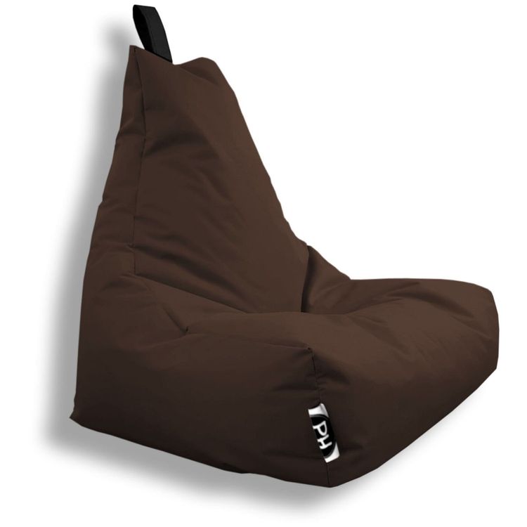 XXL Sitzsack Lounge Sessel Gamer Sitzkissen braun 1