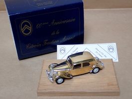 Citroen Traction Avant 15 Six vergoldet - Verem
