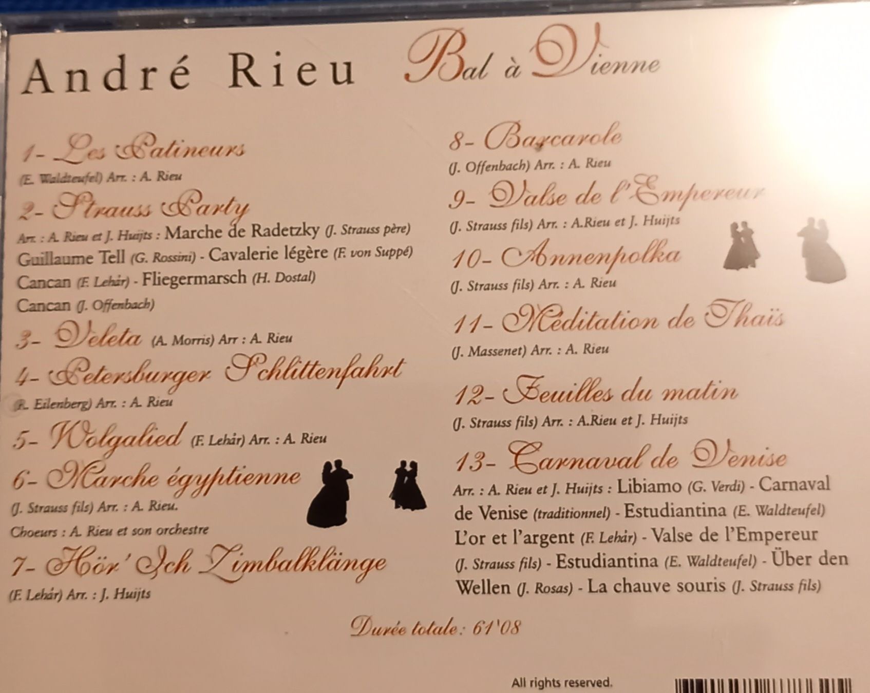 CDs: André Rieu CD Vienna  – Gebraucht aus Hünibach von rut_l6ht 1