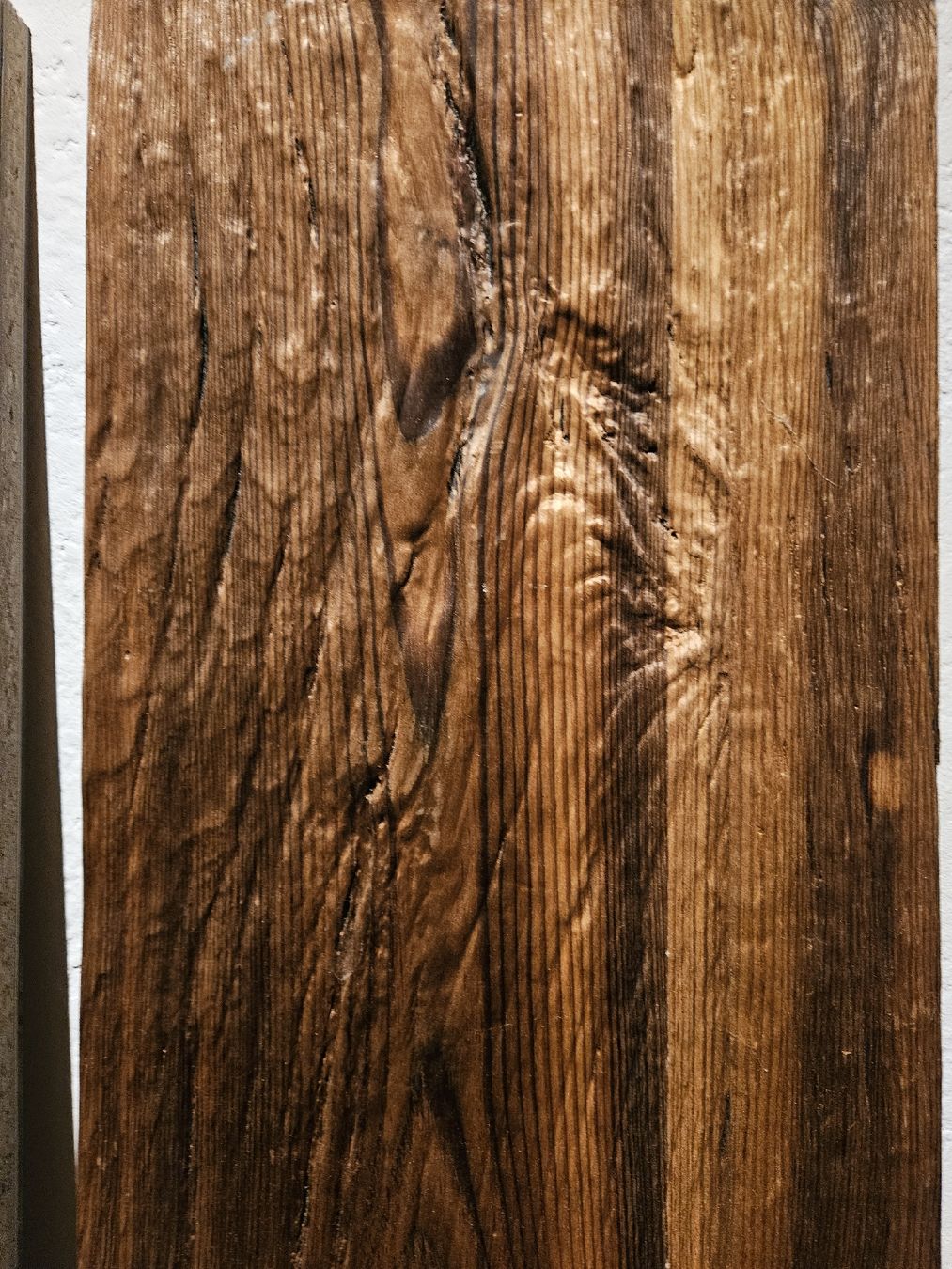 Articoli in legno: Reliefplatten Holzbrett Lärche geräuchert – Nuovo (secondo la descrizione) da Bertschikon Gossau venduto da simla09 1