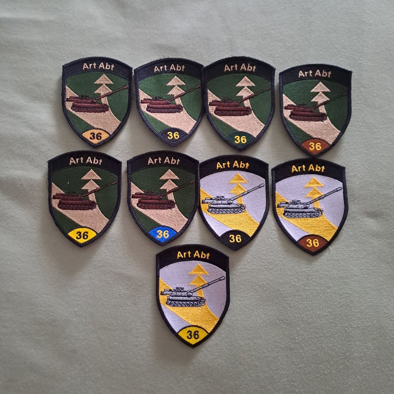 Schweizer Armee Placchette & Badge: Art Abt 36 – Nuovo (secondo la descrizione) da Gipf-Oberfrick venduto da Mig_29