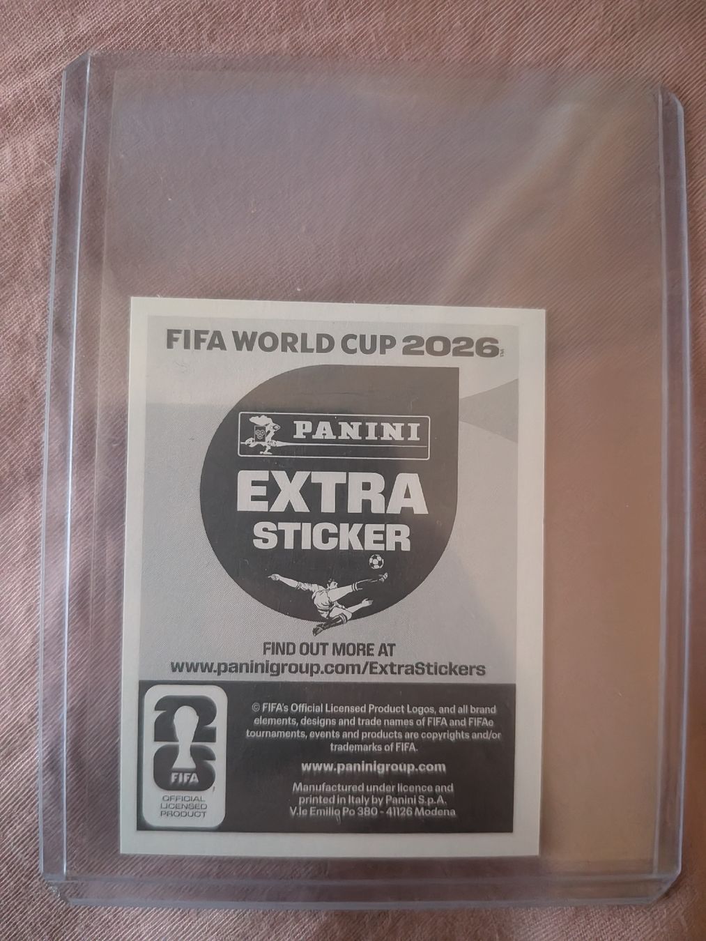 Panini Carte collezionabili: Panini WM 2026 Extra Sticker MOHAMED SALAH Regular – Nuovo (secondo la descrizione) da Uster venduto da yajiao 1