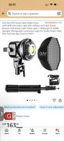 GVM 80W LED Video Light with Softbox and Light stand RC