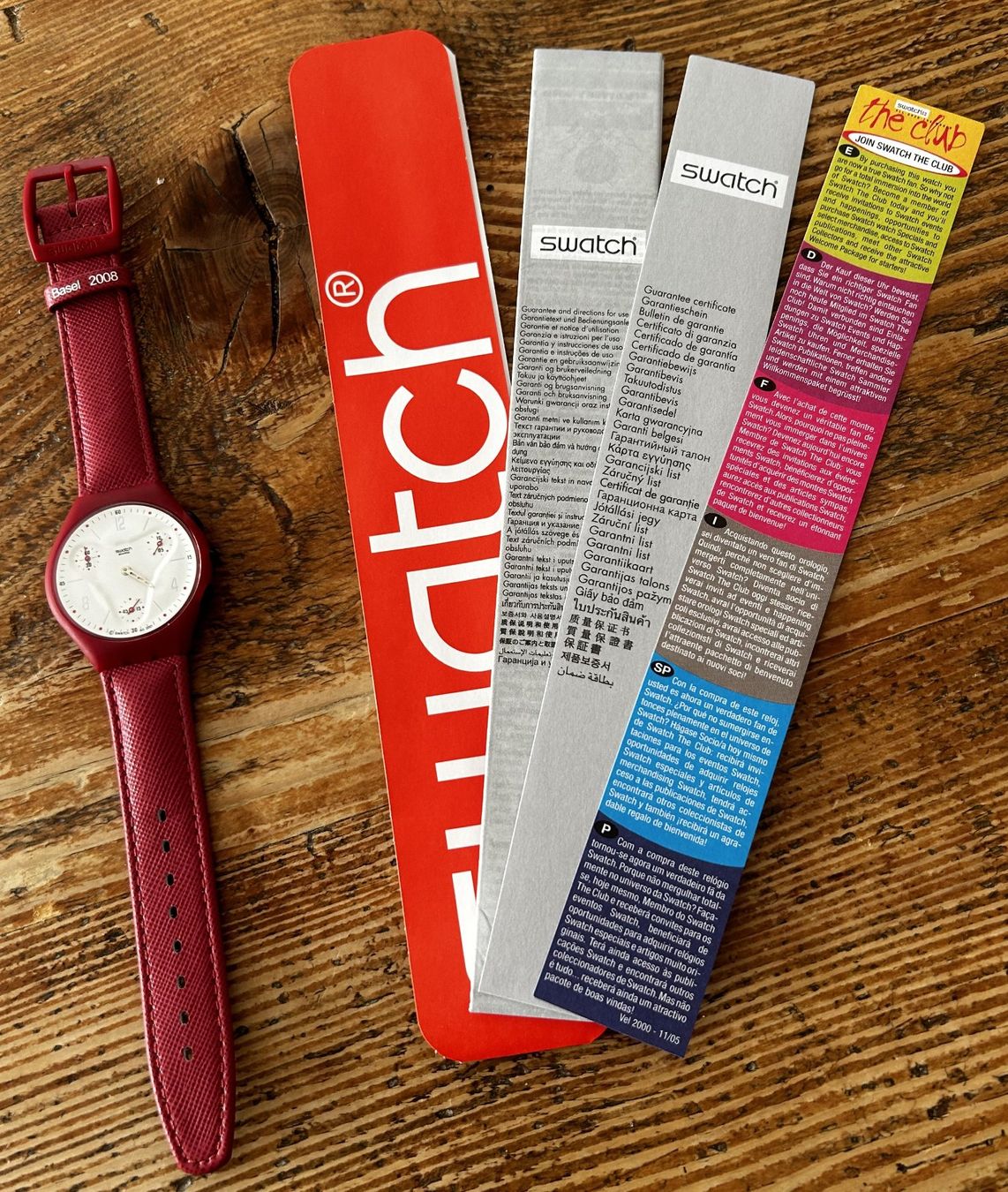 Swatch Uhren: Montre Swatch BASEL 2008 Edition spéciale ! – Neu und originalverpackt aus Tavannes von Zitume 1
