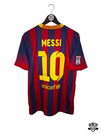 MESSI #10 Original FC Barcelona 2013-14 Home Trikot