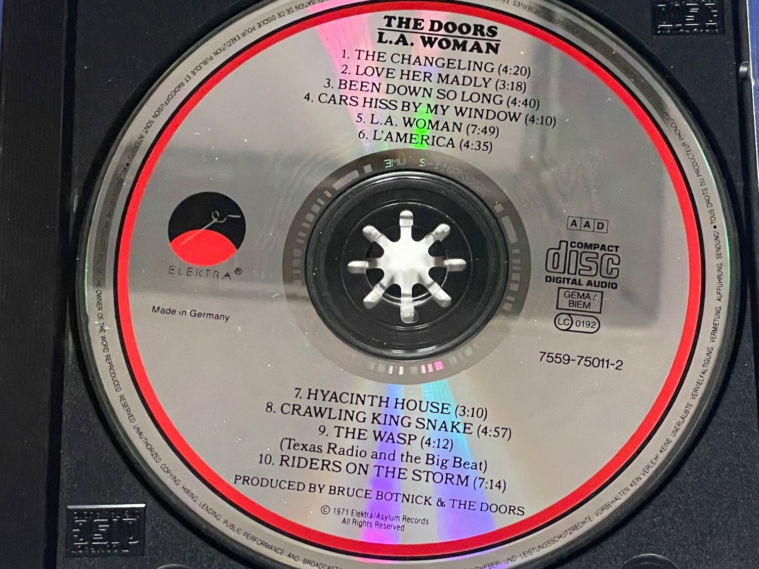 CD: The Doors – Usato da Muri b. Bern venduto da AdidasCollector 2