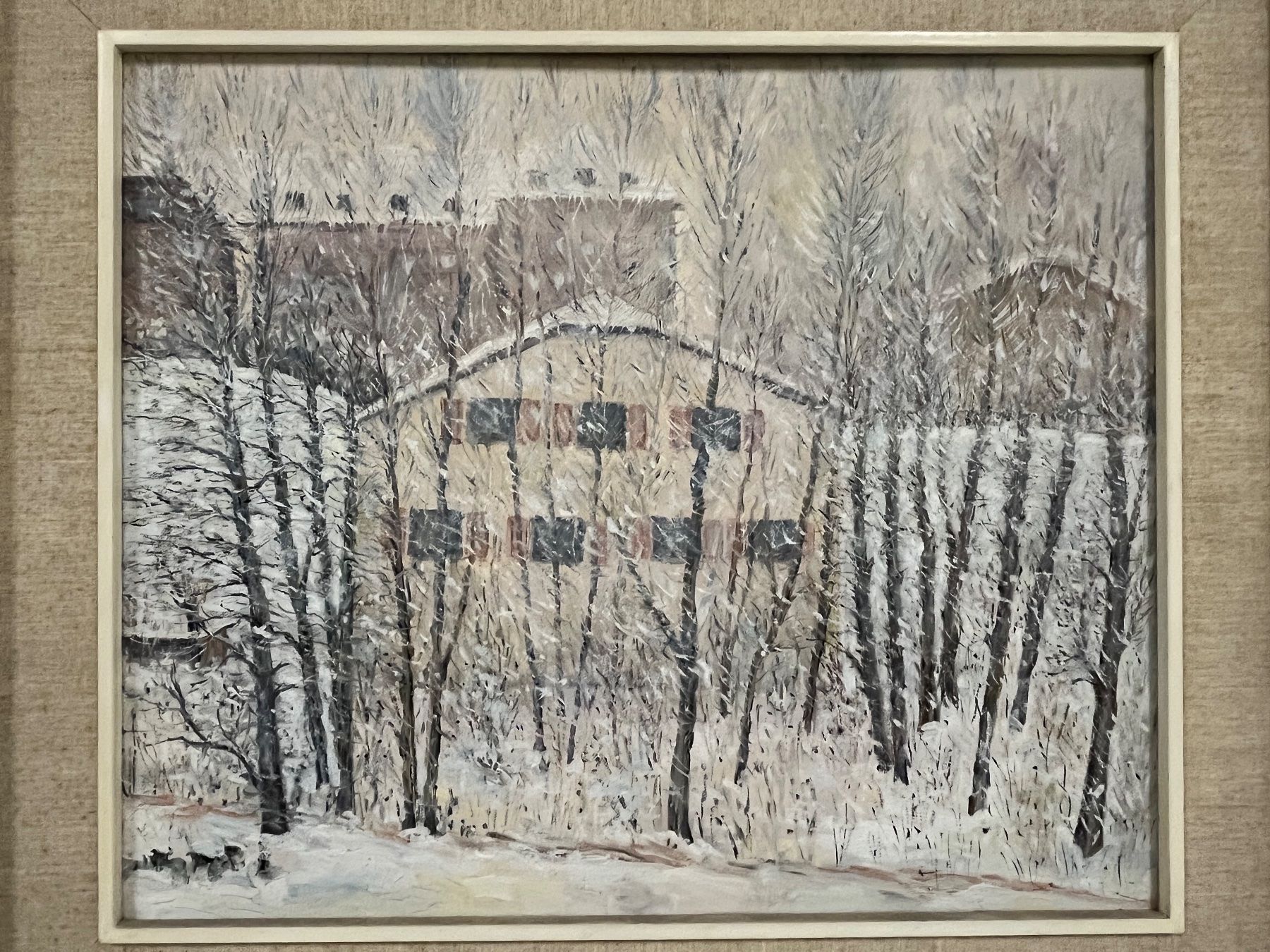 Dipinti: Eine traumhafte Winterlandschaft ÖlGemälde – Usato da Basel venduto da PAUL_ART 4
