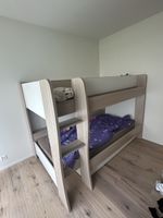 Etagenbett Holz Nachbildung Weiss Grau gut erhalten