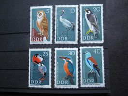 DDR 1967 Geschützte Vögel  **