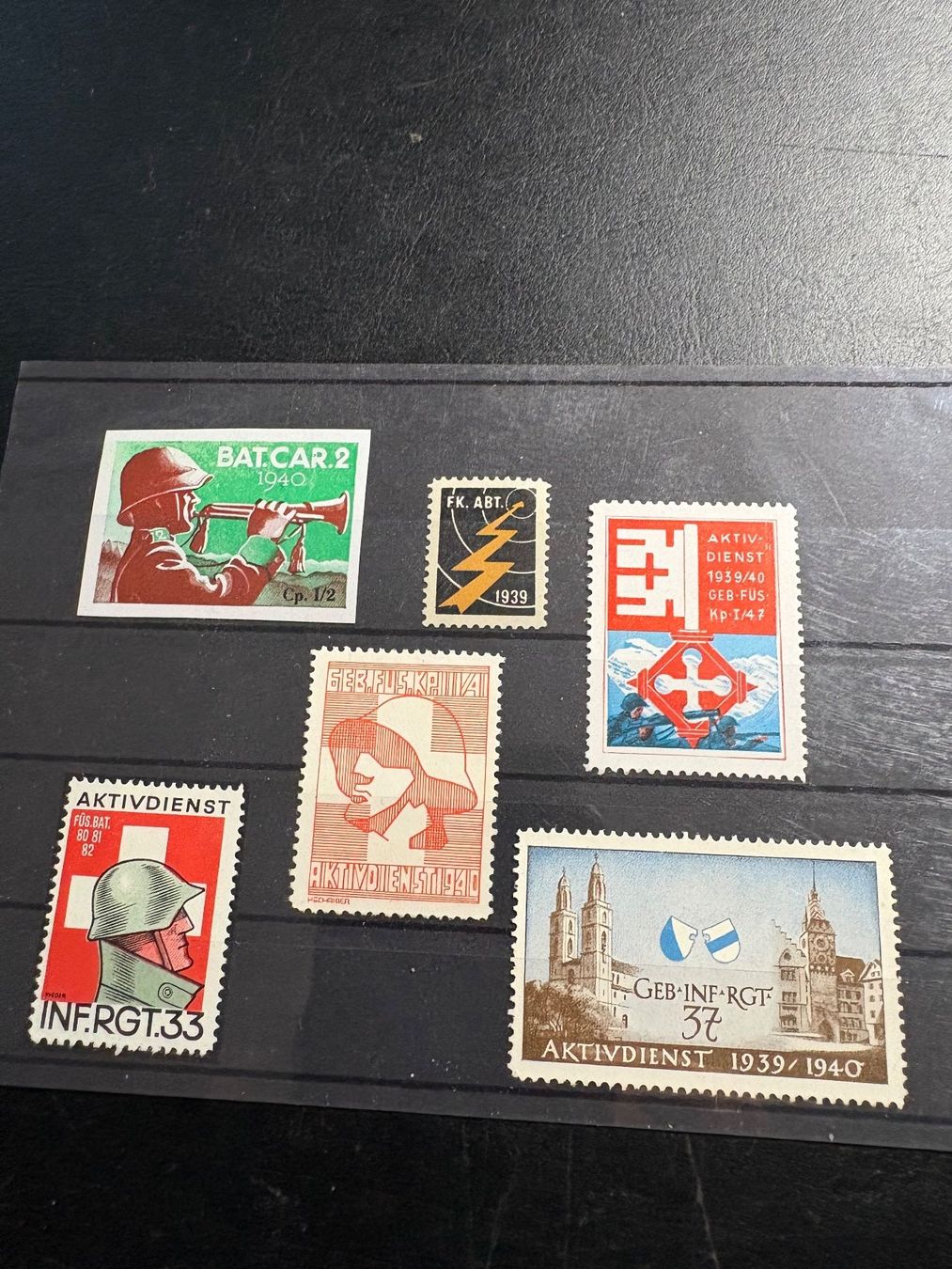 Tutti i francobolli: Soldatenmarken – Usato da Herzogenbuchsee venduto da Hebu6