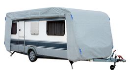 GreenYard Abdeckplane Wohnwagen M grau