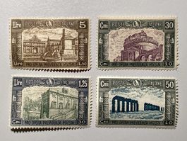 Italien 1935, SG 453-456, National Militia Set