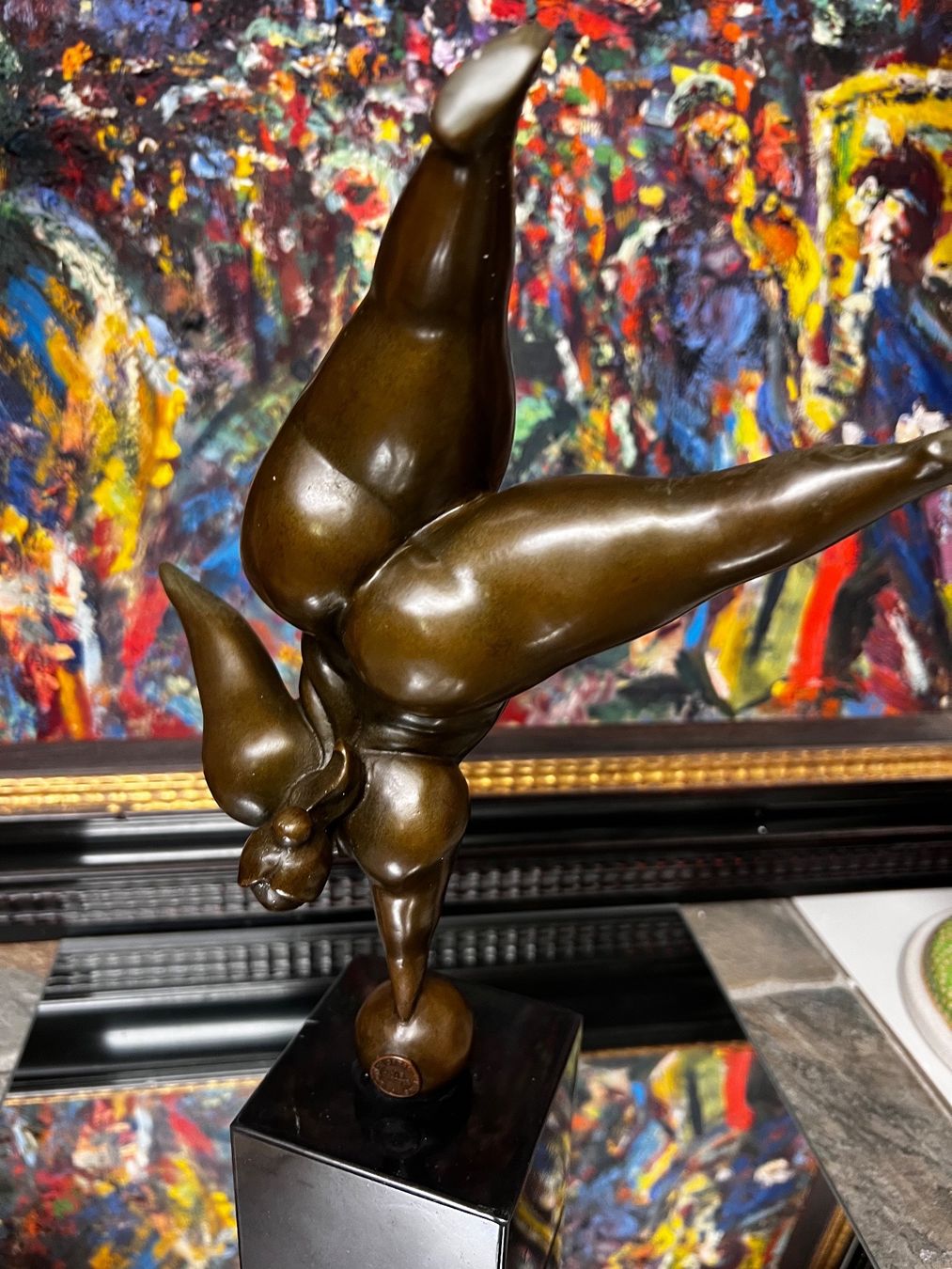 Sculture & Statue: Traumhafte Interessante Dame Bronze Figur – Usato da Oberengstringen venduto da Cici7