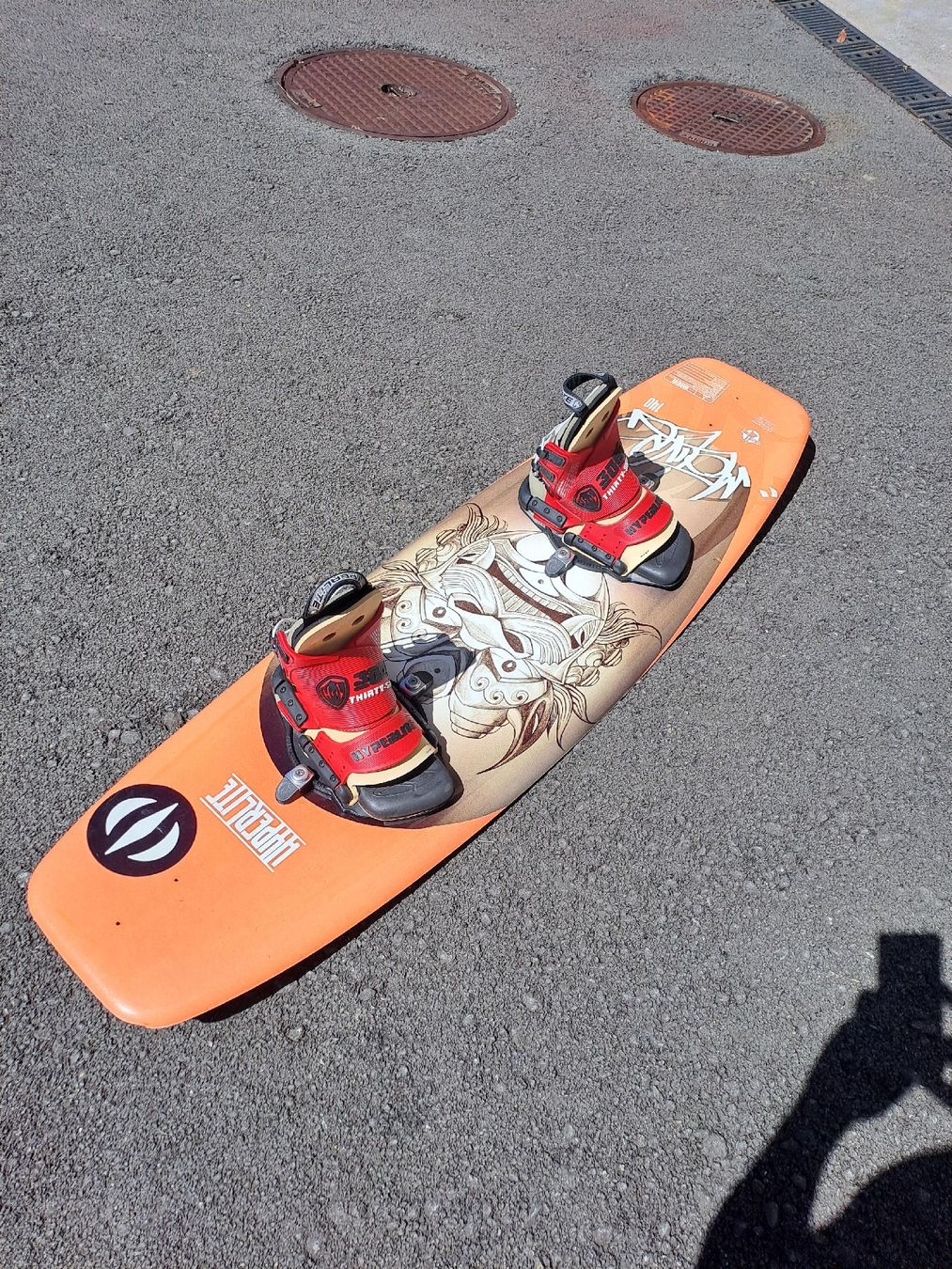 Tavole da surf e di nuoto: Altes Wakeboard – Difettoso da Meinisberg venduto da estahawai 1