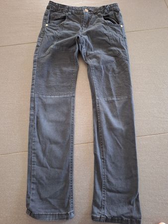 Jeans Bikerstyle Gr. 146 schwarz