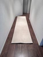 Läufer hellbeige 80x300 cm 1nen Tag benutzt
