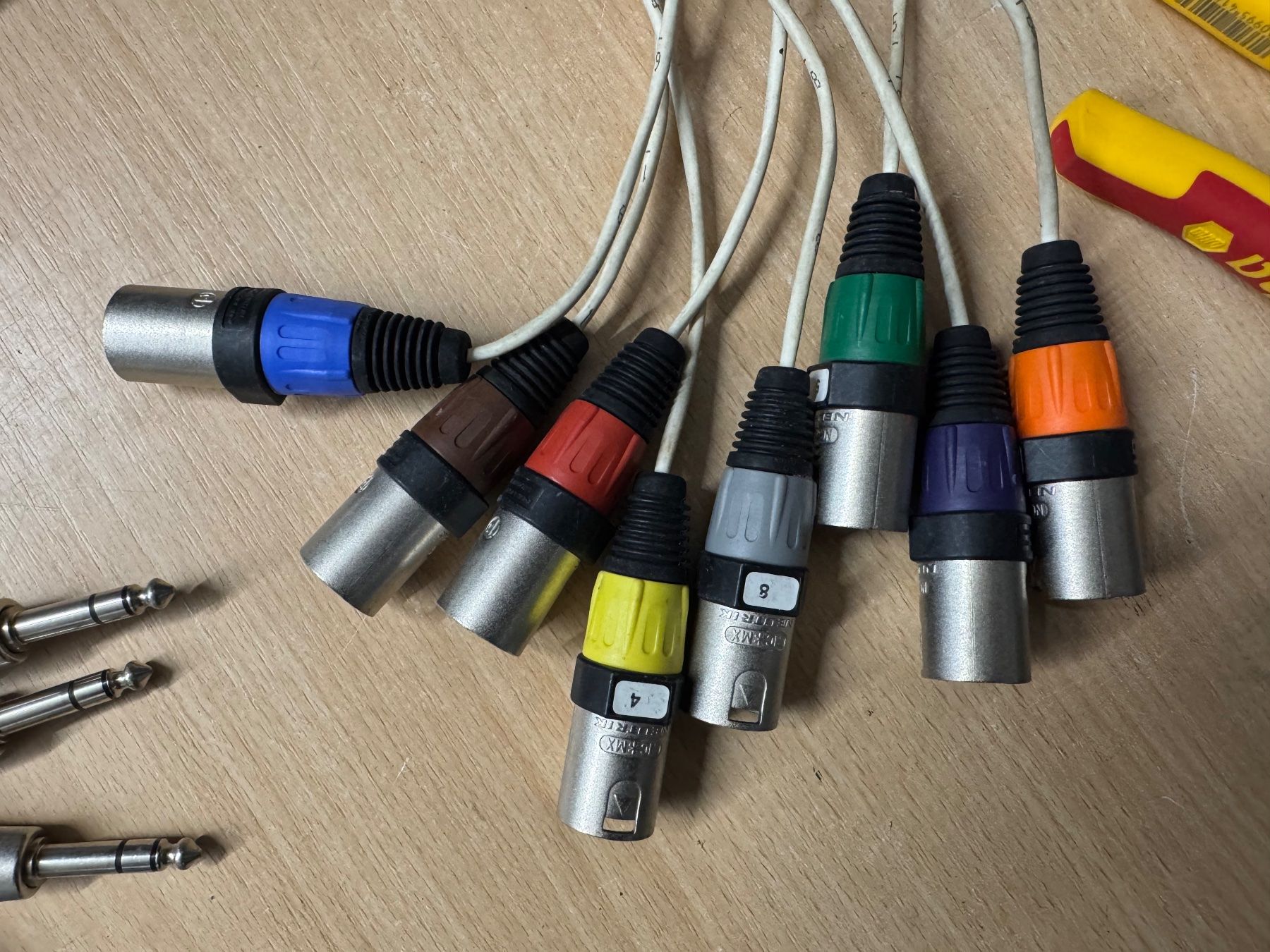 Cavi: 10m Multicore XLR-Jack Audio Kabel – Usato da Oberdorf NW venduto da AndotechnicsGmbH 1
