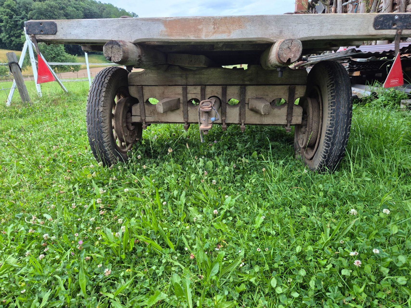Rimorchi: Antiker 4-Rad Holzwagen – Usato da Niederrohrdorf venduto da amplifier 3