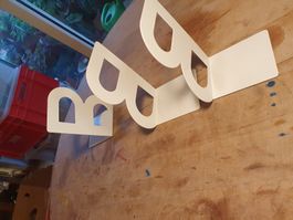 3 Stk IKEA Billy Bücherstützen 15 x 9.5 cm