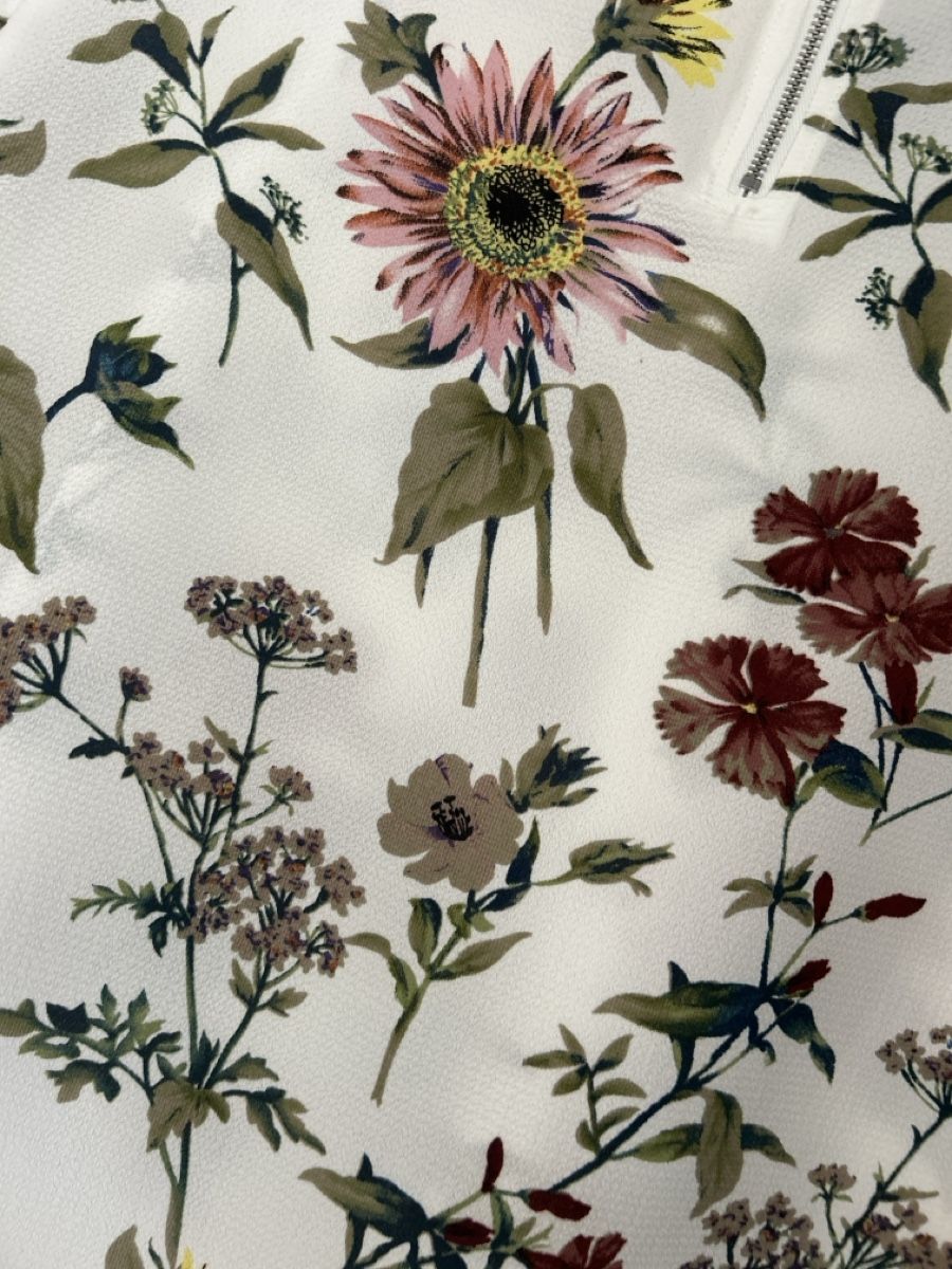 Only Blusen: Bluse von Only, Grösse 40, weiss mit Blumenmuster  – Neu (gemäss Beschreibung) aus Erlinsbach SO von hallon480 2