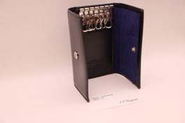 S.T. Dupont Line D Schlüsseletui 6 Haken Leder Neu Schwarz