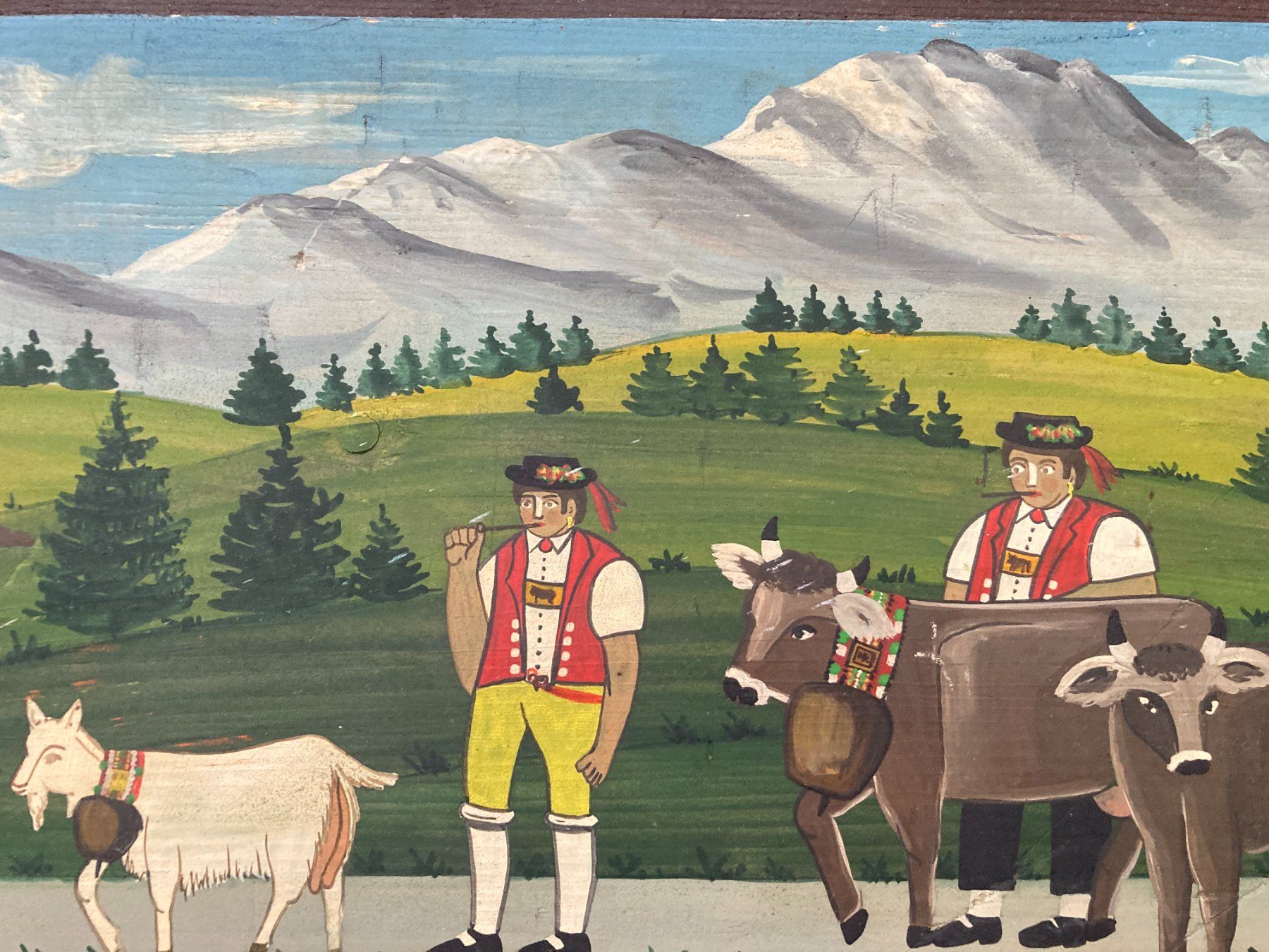 Dipinti: Appenzeller Alpaufzug – Usato da Wil SG venduto da Pin05 1