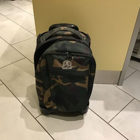 Invicta Trolley Reisetasche, Militärmuster, Top Zustand!