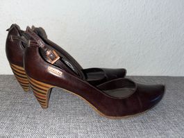 Firetrap leather, dark brown shoes size 41