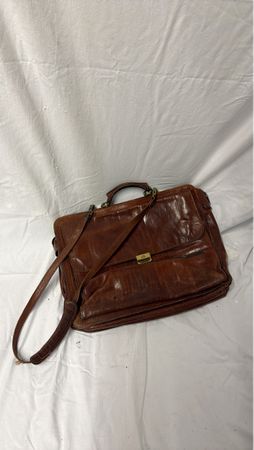 Echte Leder Aktentasche vintage – perfekt für den Herbst!