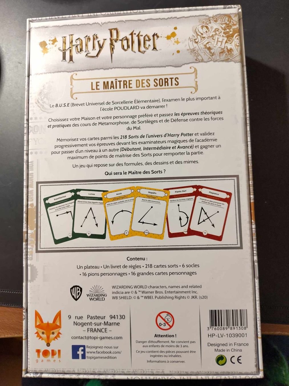 Giochi: Jeu Harry Potter complet / Spiel komplett – Nuovo (secondo la descrizione) da Lausanne venduto da indoarena 1