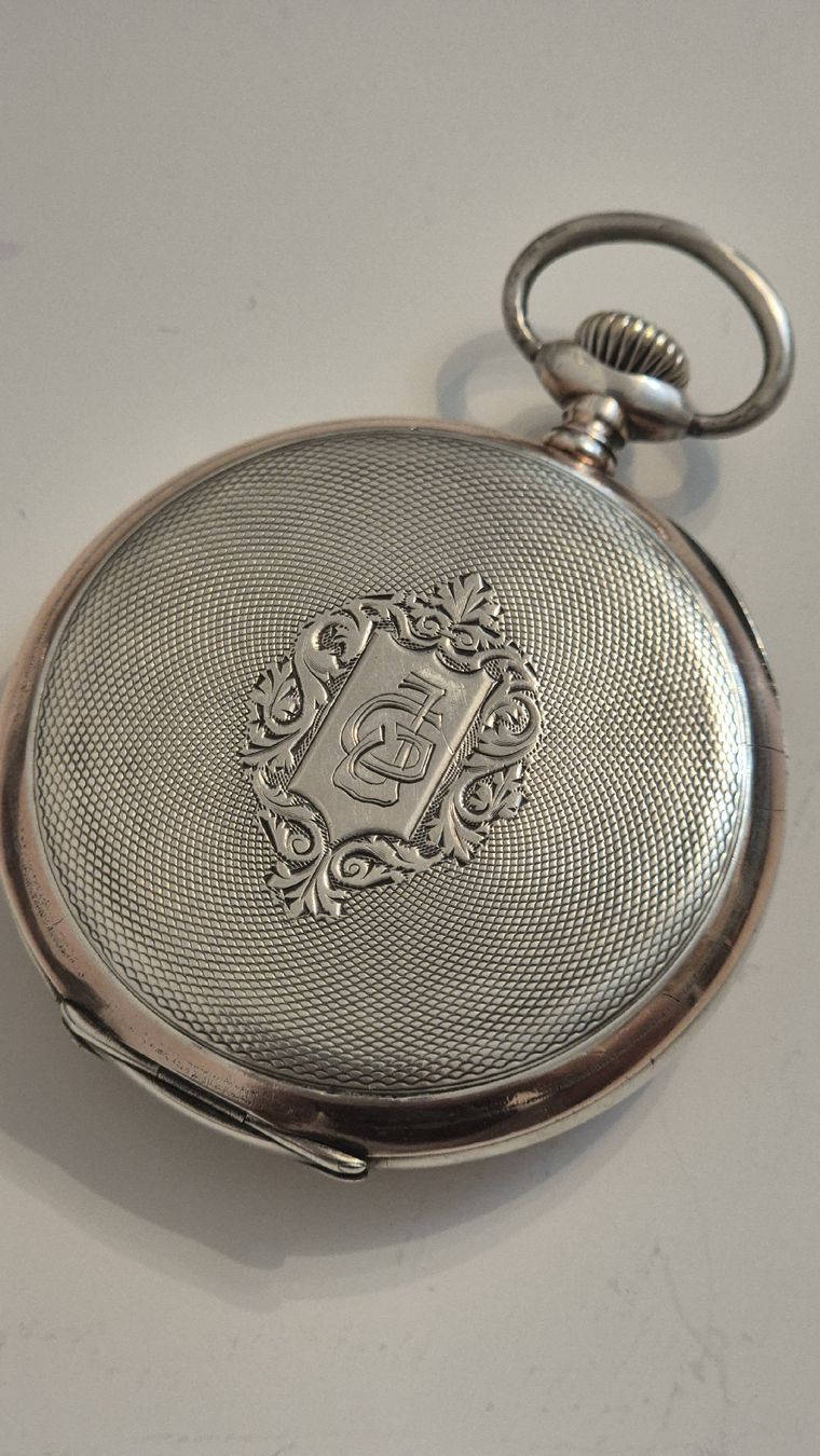 Doxa Orologi: Doxa Taschenuhr, Silber, 52 mm – Usato da Marbach SG venduto da Zippo1401 1