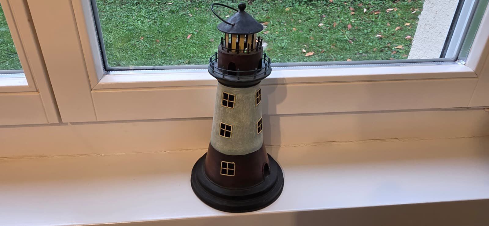 Tutte le decorazioni: Maritimer Deko-Leuchtturm mit Kerzenhalter – Usato da Bäch SZ venduto da nicolasg2 3